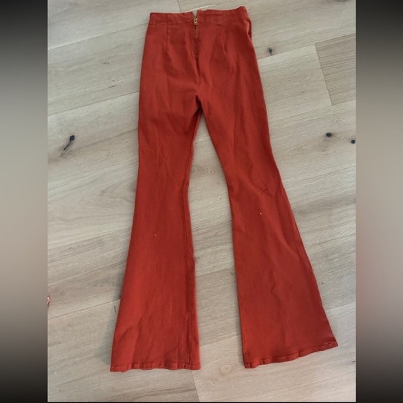 O2 Denim Rust Flare Jeans - Picture 4 of 6